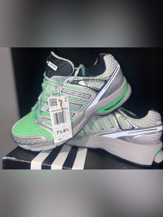 adidas Shoes - adidas adiSTAR Control 5 Green Silver Running Shoes